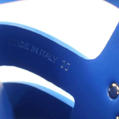 Prada Monolith Foam Rubber Sandals Blue — view 7