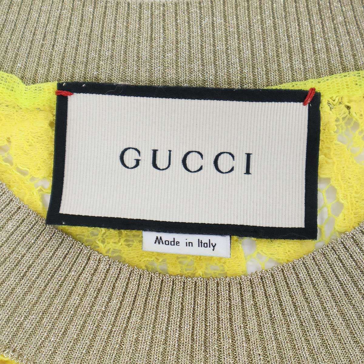 Gucci Ufo Sequin Lace T-Shirt — view 3