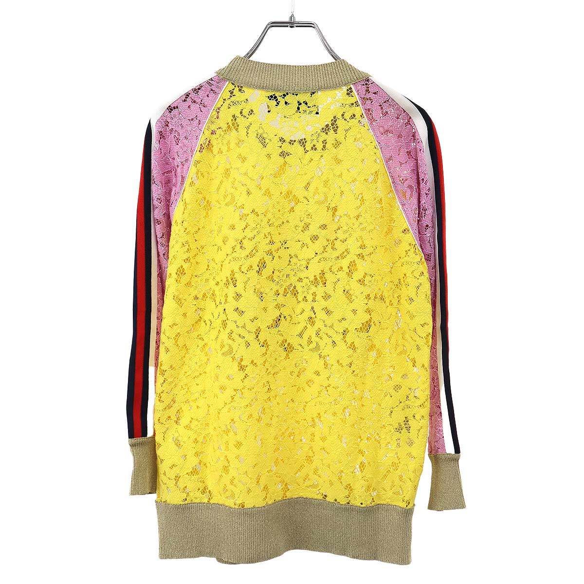 Gucci Ufo Sequin Lace T-Shirt — view 2