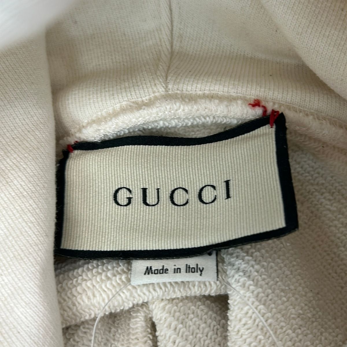 Gucci Hoodie XS Ivory Black Long Sleeve — view 3
