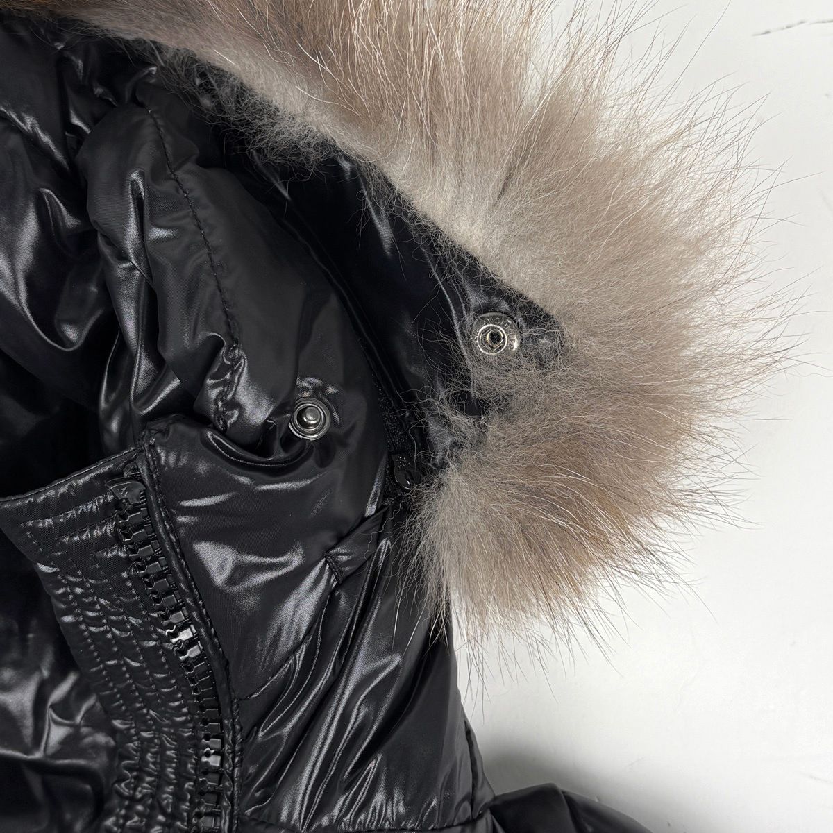 Moncler Fulmarus Down Jacket Black — view 7