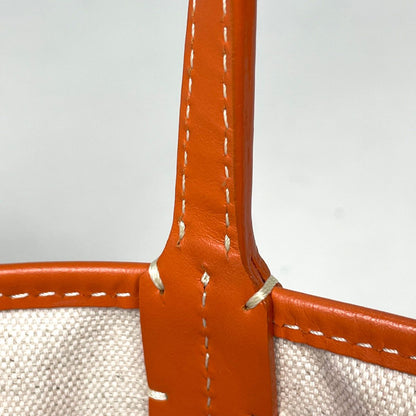 Goyard Saint Louis PM Tote Bag Reversible All Over Pattern Orange — view 8