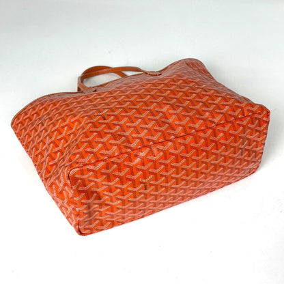 Goyard Saint Louis PM Tote Bag Reversible All Over Pattern Orange — view 2