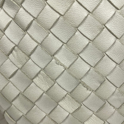 Bottega Veneta Shoulder Bag Intrecciato Leather Ivory — view 5