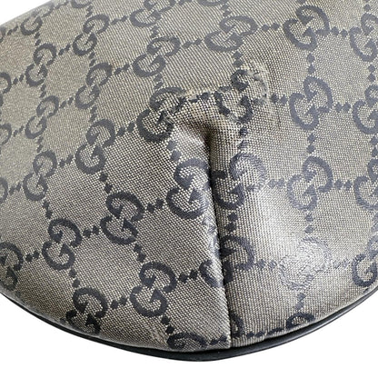Gucci Square Coating GG Crystal Shoulder Bag Black Gold — view 6