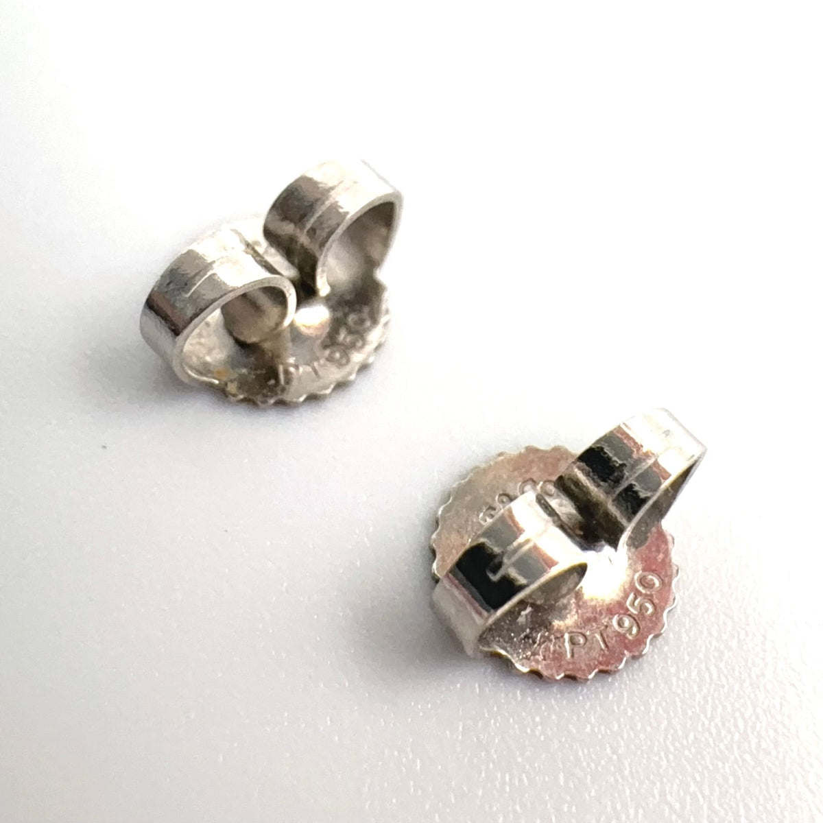 Tiffany & Co Teardrop Platinum Earrings — view 8