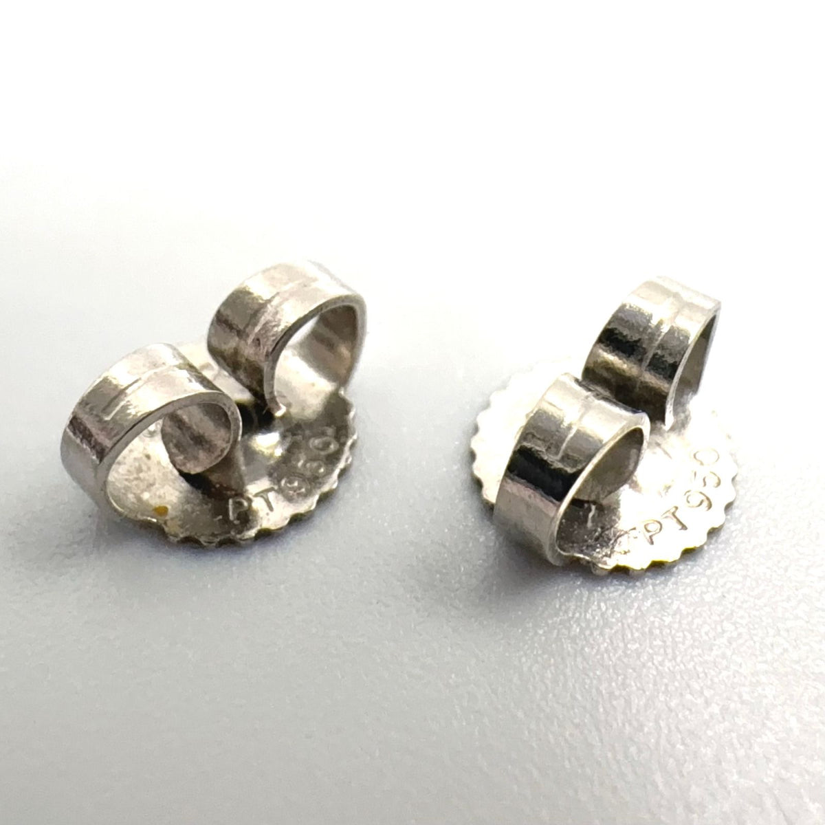Tiffany & Co Teardrop Platinum Earrings — view 7