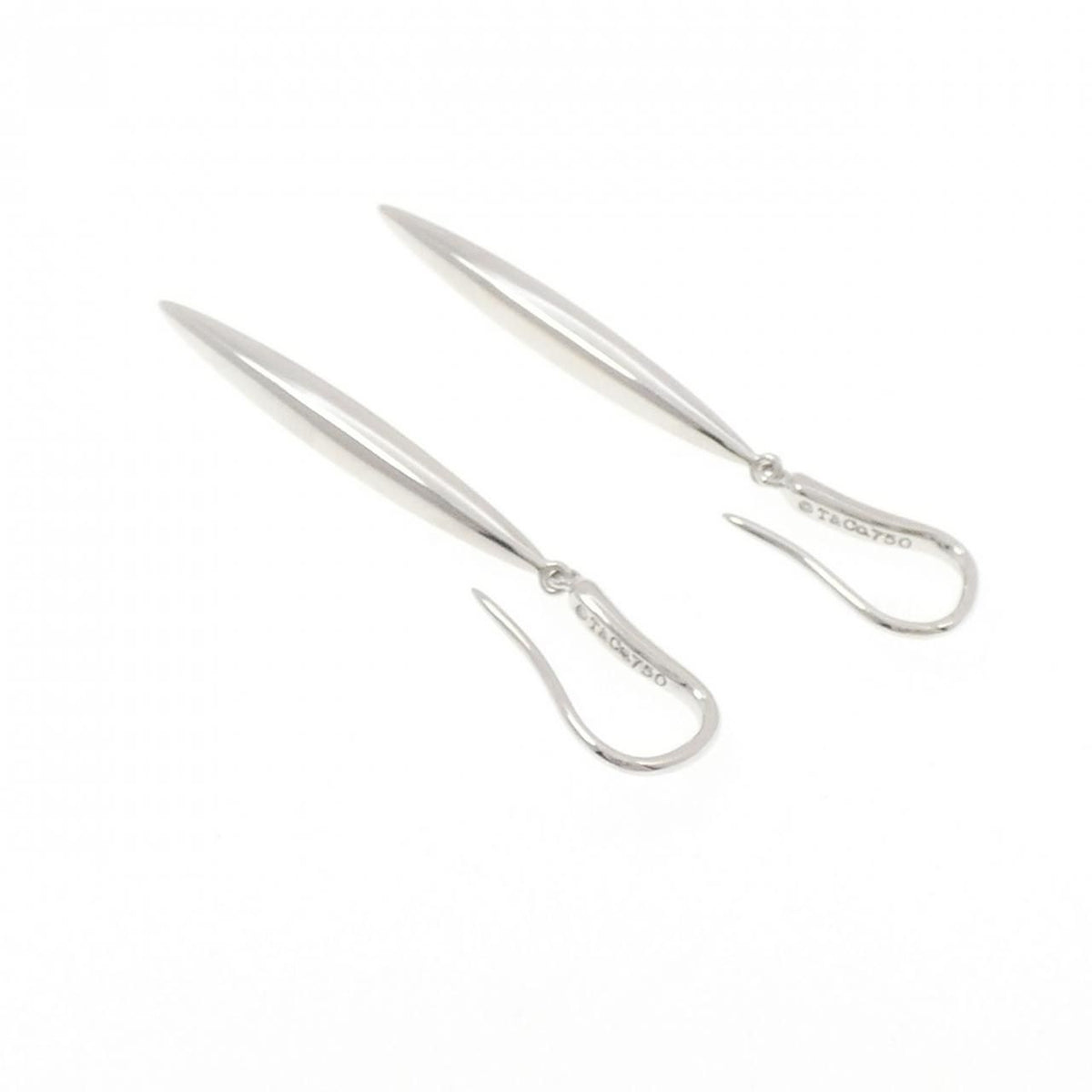 Tiffany & Co Feather Earrings — view 3
