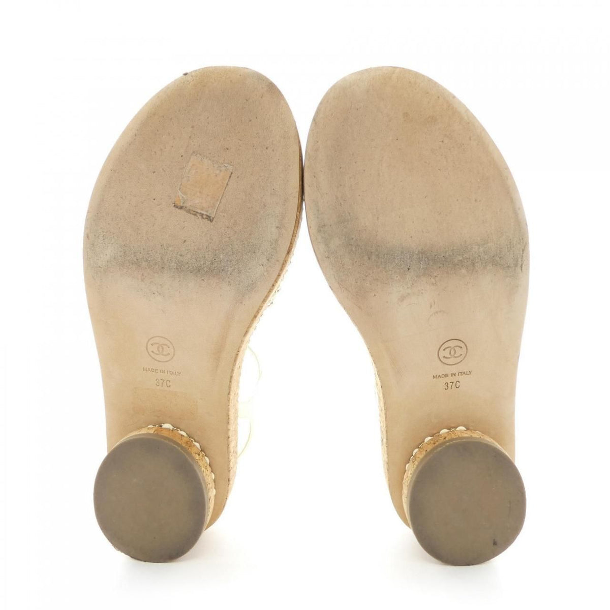 Chanel Sandals White — view 4