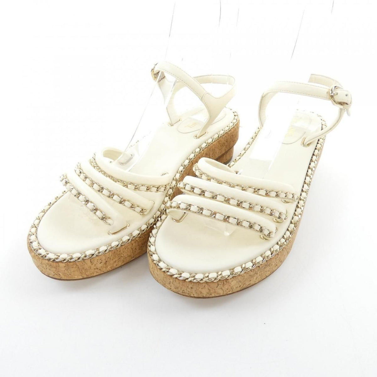 Chanel Sandals White — view 3