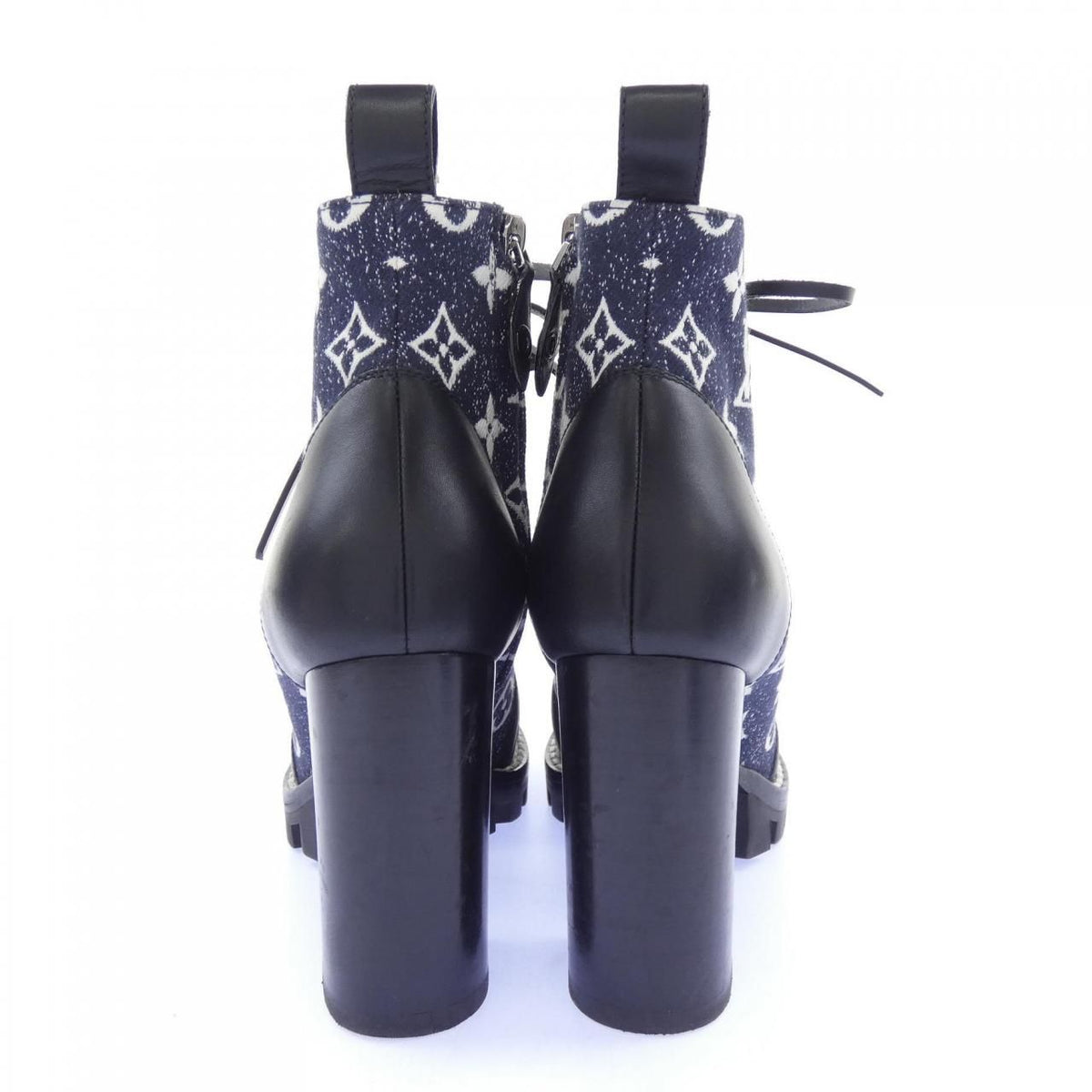 Louis Vuitton Monogram Denim Star Trail Line Boots — view 5