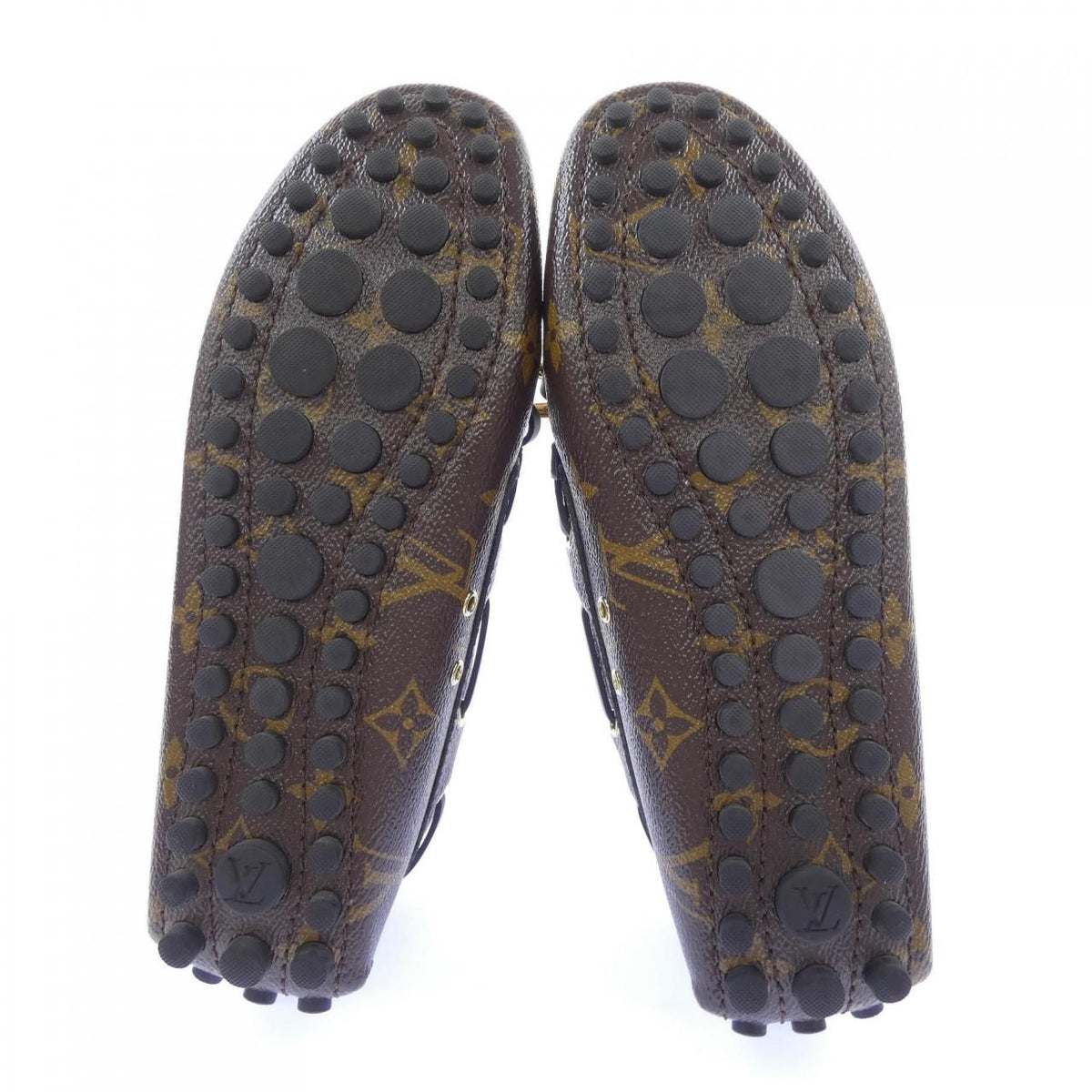 Louis Vuitton Monogram Reverse Gloria Line Loafers Shoes — view 4