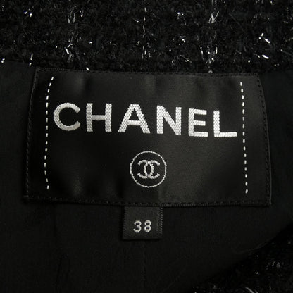 Chanel Collarless Jacket Black — view 5