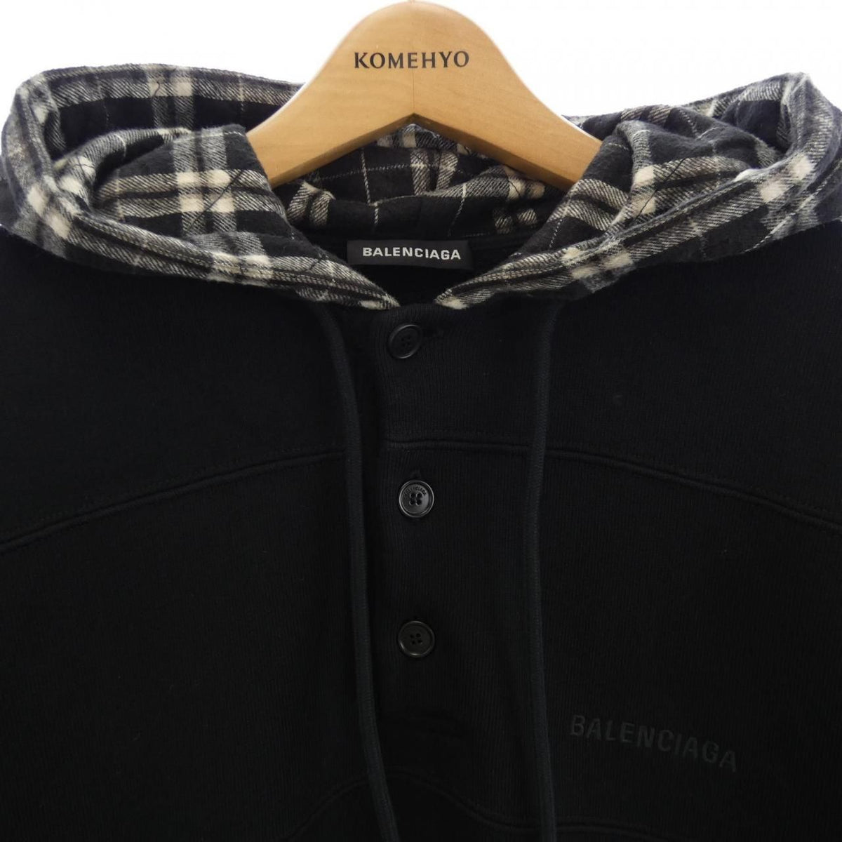 Balenciaga Hoodie Black — view 5