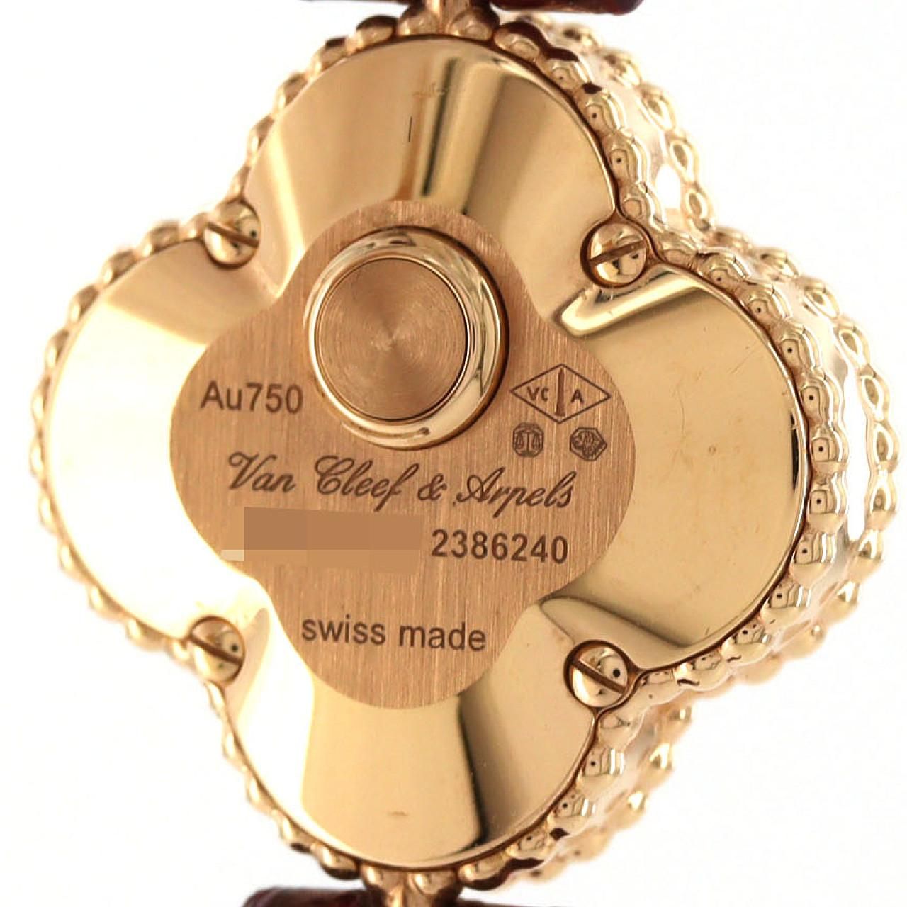 Van Cleef & Arpels Sweet Alhambra RG PG RG Quartz Watch — view 3