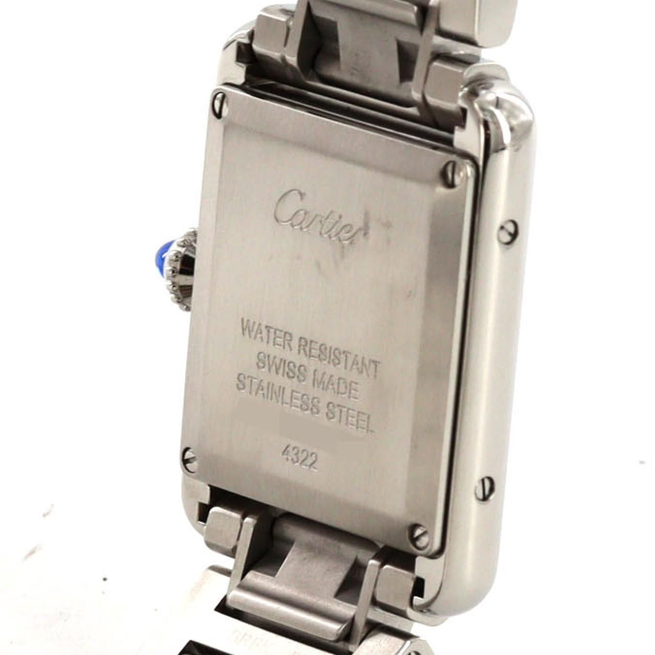 Cartier Tank Must SM SS Quartz Watch — view 6