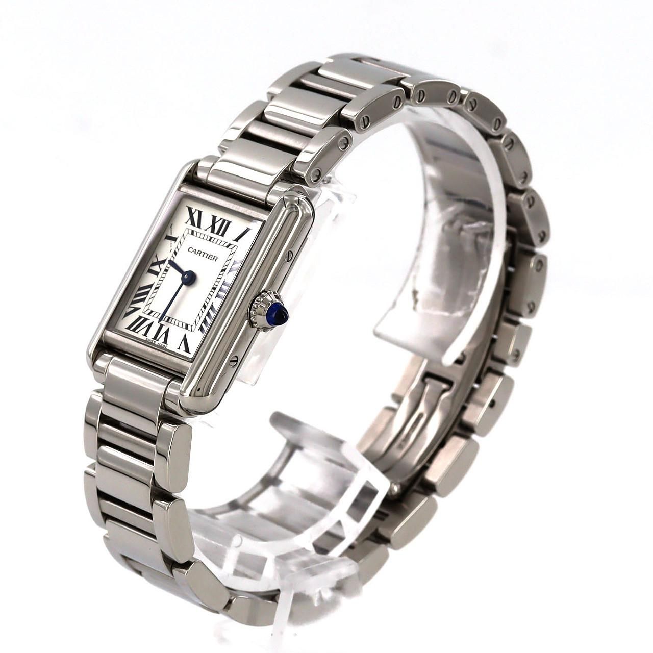 Cartier Tank Must SM SS Quartz Watch — view 2