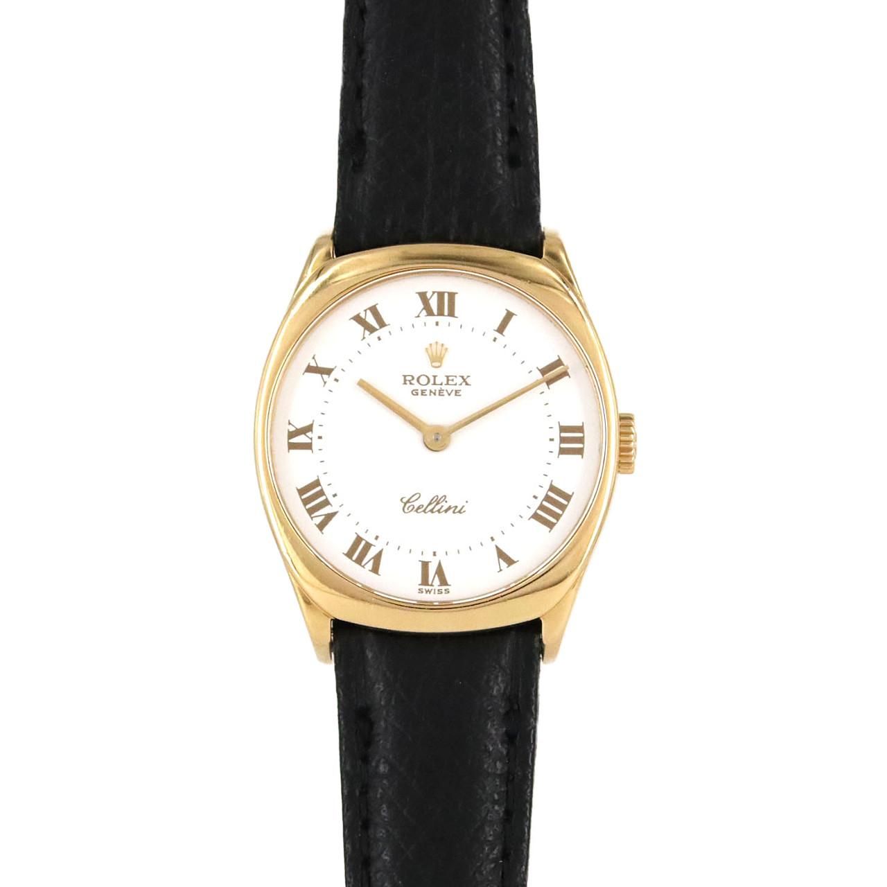 Rolex Cellini YG 8 YG Hand Wound Number