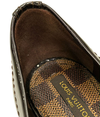 Louis Vuitton Damier Open Patent Pumps SC Heel 36.5 — view 8