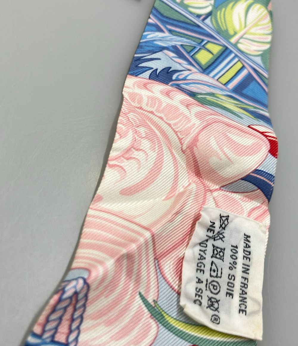 Hermes Twilly Scarf 100% Silk Dance Pacific — view 5