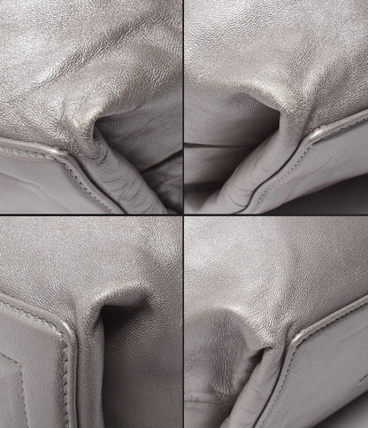 Chanel Tote Bag Silver Coco Cocoon — view 5