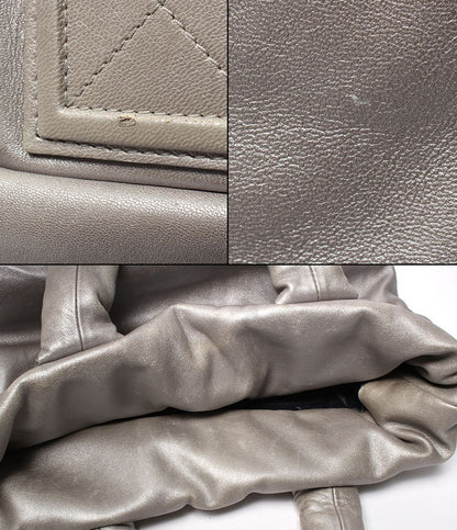 Chanel Tote Bag Silver Coco Cocoon — view 7