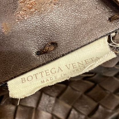 Bottega Veneta Tote Bag Cover MM Dark Brown Leather — view 8