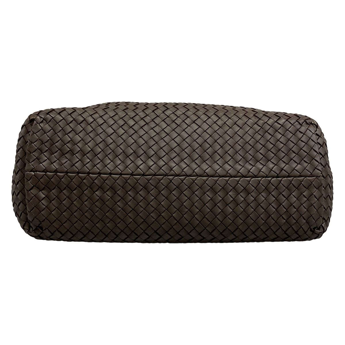 Bottega Veneta Tote Bag Cover MM Dark Brown Leather — view 5