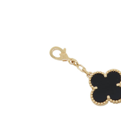 Van Cleef & Arpels Bracelet Vintage Alhambra 5 Motif Onyx 18K Yellow Gold — view 7