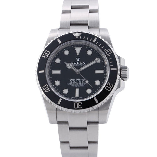 Rolex Submariner No-Date Roulette Watch Black Dial