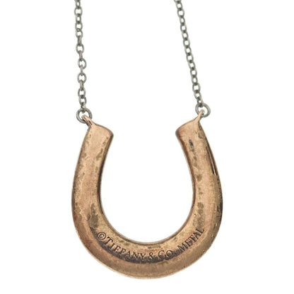 Tiffany & Co Horse Shoe Pendant Pink Gold — view 3