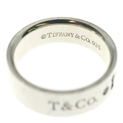 Tiffany & Co New York Clock Keyhole Ring Silver — view 5