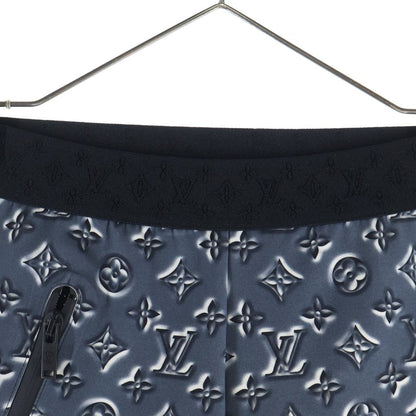 Louis Vuitton Stencil Effect Monogram Shorts Poly Nylon Blue 34 — view 3