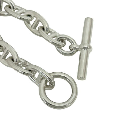 Hermes Chaine D'Ancre TGM Bracelet 925 Sterling Silver — view 5