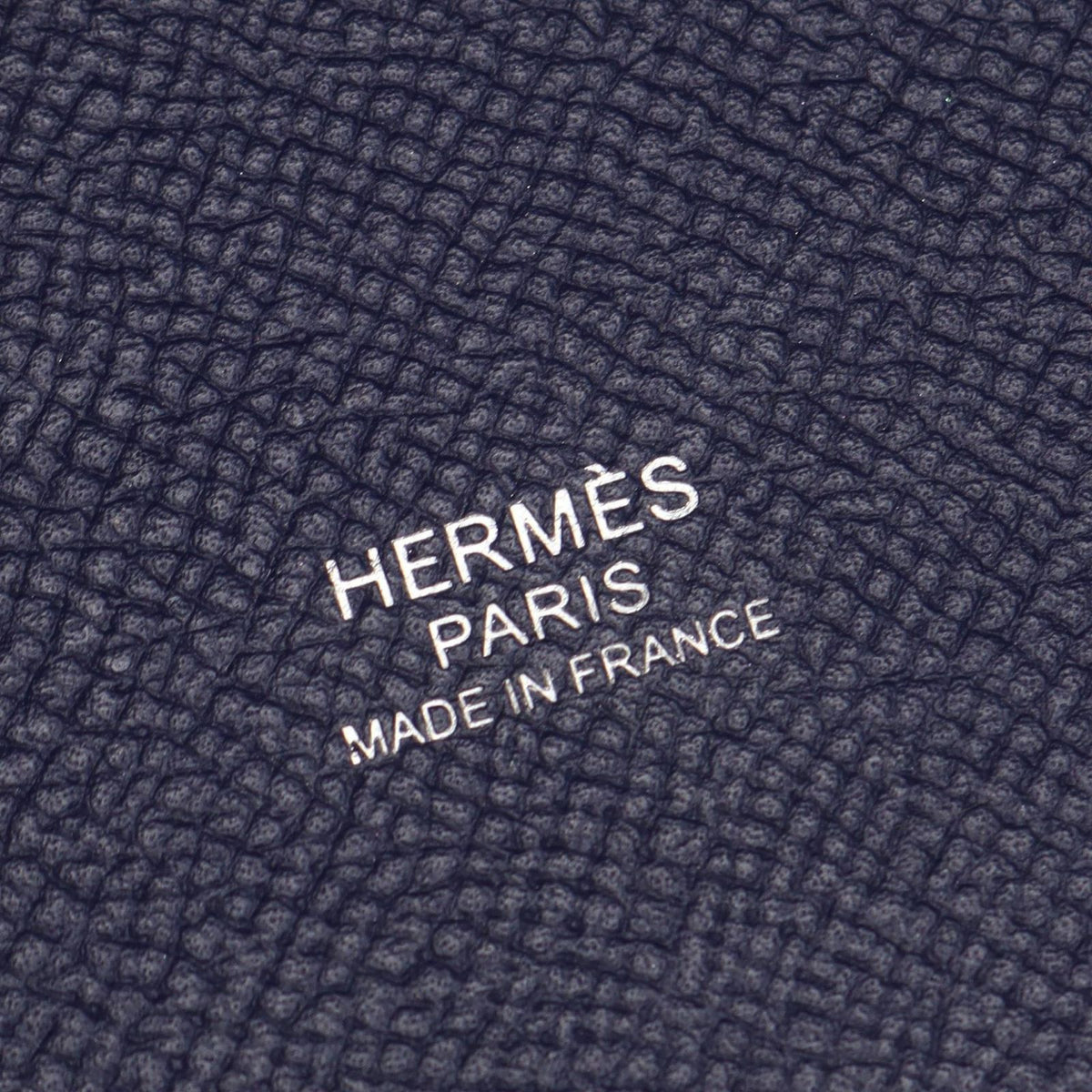Hermes Handbag Picotin Lock PM Tresage Blue Brick Black Leather PM — view 4