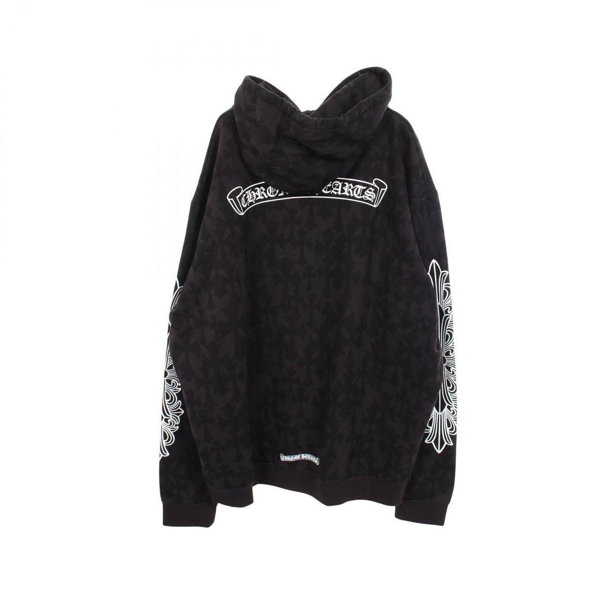 Chrome Hearts Hoodie Cemetery Cross All Over Cotton — view 2