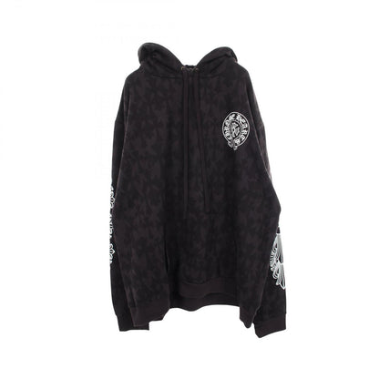 Chrome Hearts Hoodie Cemetery Cross All Over Cotton