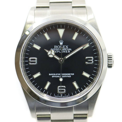 Rolex Black Watch M No SS 36 Automatic