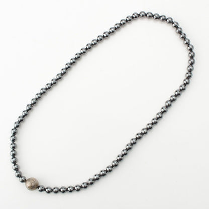 Tiffany & Co Paloma Picasso Hematite Necklace Silver — view 4