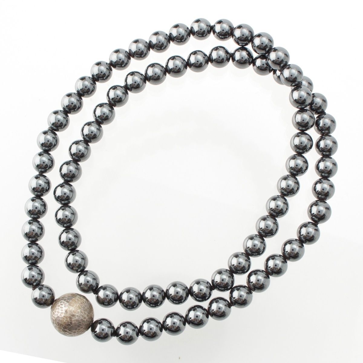 Tiffany & Co Paloma Picasso Hematite Necklace Silver — view 3