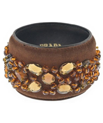 Prada Bracelet Bangle Brown
