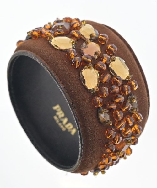 Prada Bracelet Bangle Brown — view 3