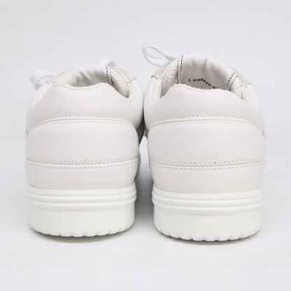 Chanel CC Logo Leather Suede Sneakers — view 3