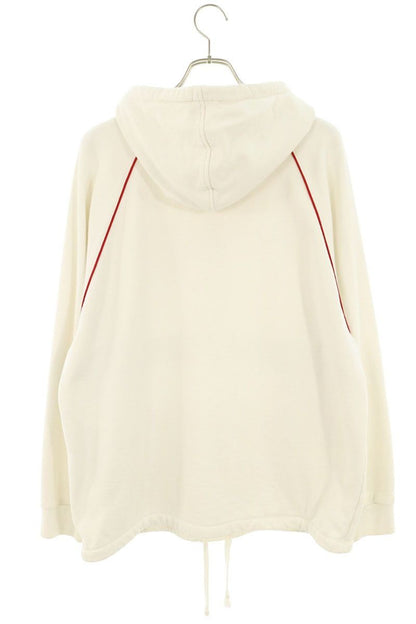 Gucci Logo Label Half Zip Hoodie — view 2