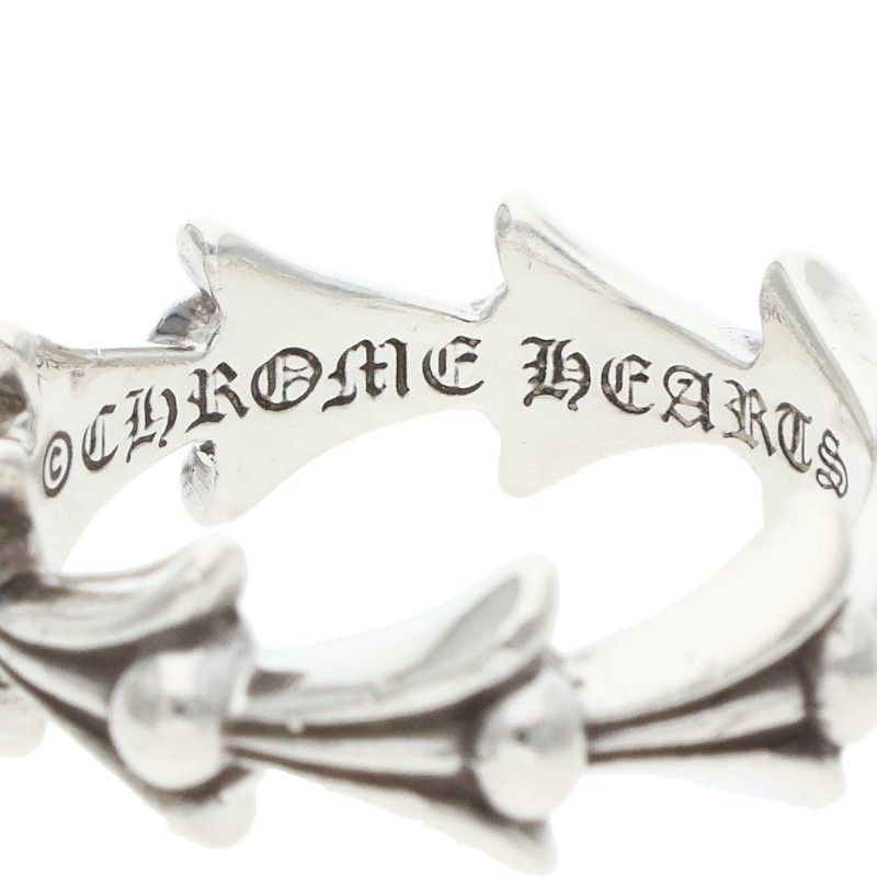 Chrome Hearts Cross Tail Silver Ring — view 3