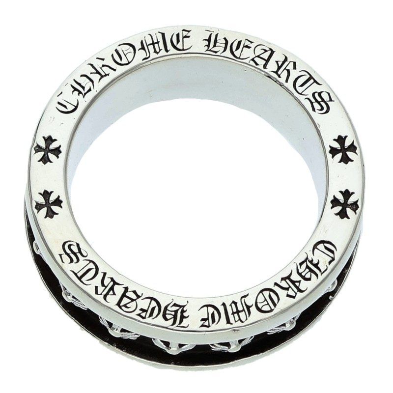Chrome Hearts CH Prs Mini CH Plus Mini Silver Ring — view 3