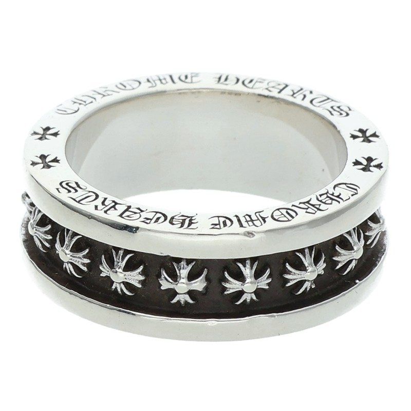 Chrome Hearts CH Prs Mini CH Plus Mini Silver Ring — view 2