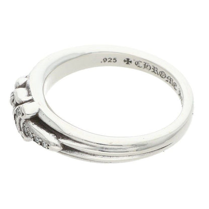 Chrome Hearts Baby P D Classic Dagger Pave Diamond Silver Ring — view 5