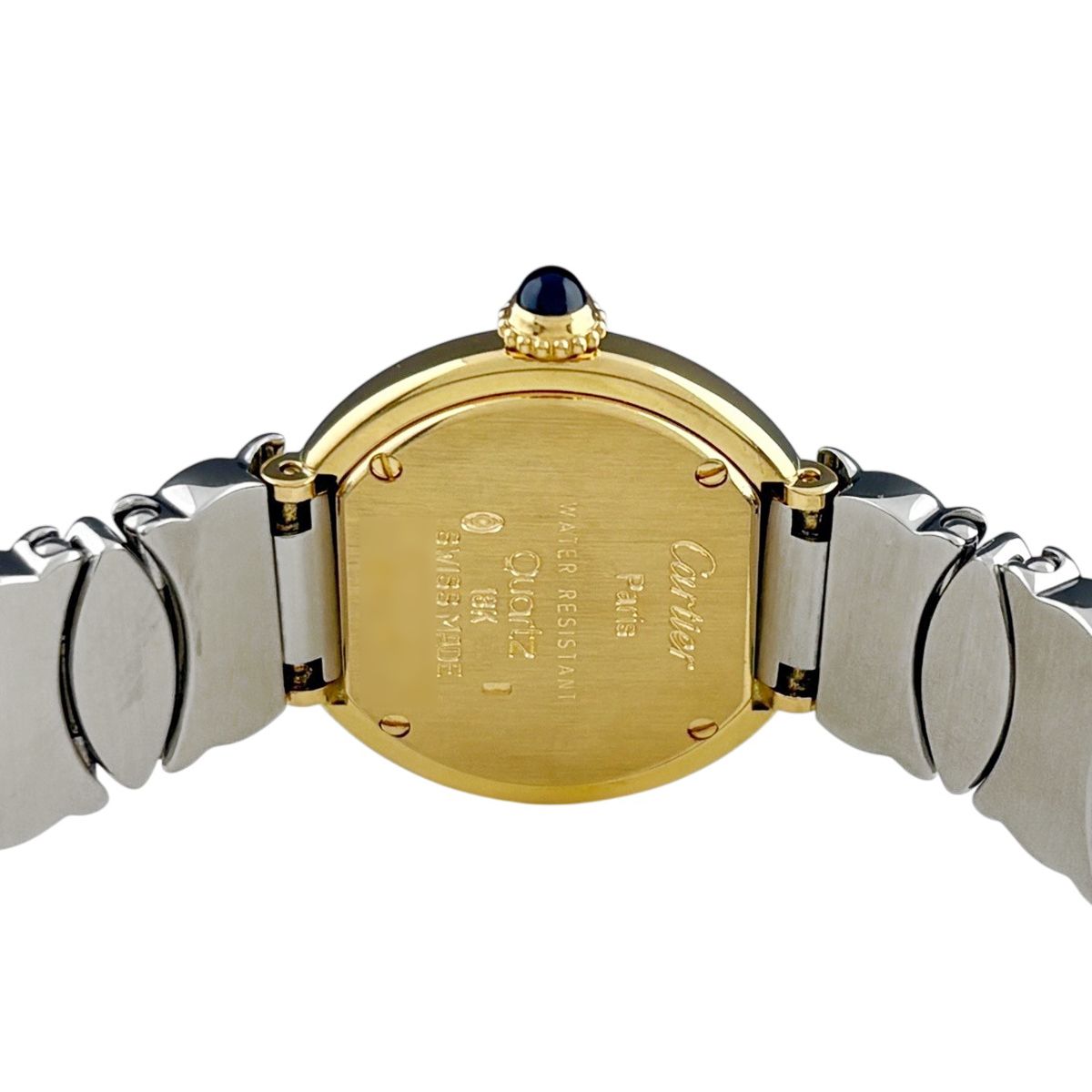 Cartier Coudray Colise Watch SS YG Quartz Beige — view 4