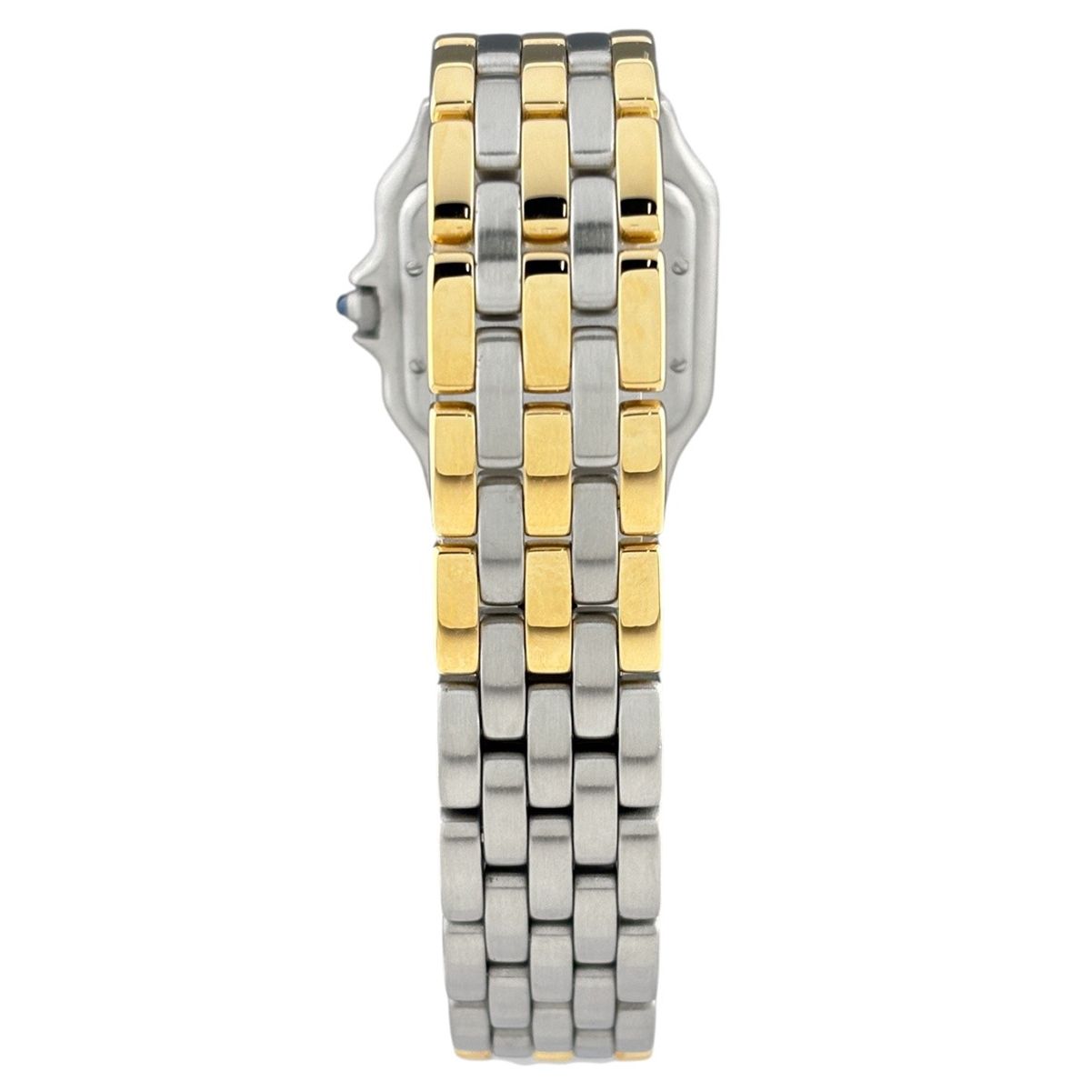 Cartier Panthère MM 3 Row Watch SS YG Quartz Ivory — view 3